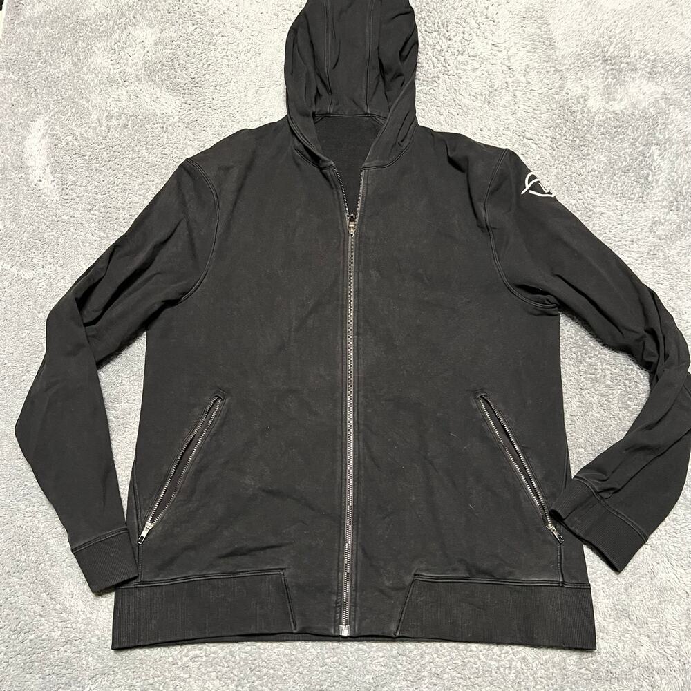 Lululemon License To Train Hoodie Mens XL Black Stretch Full Zip ***